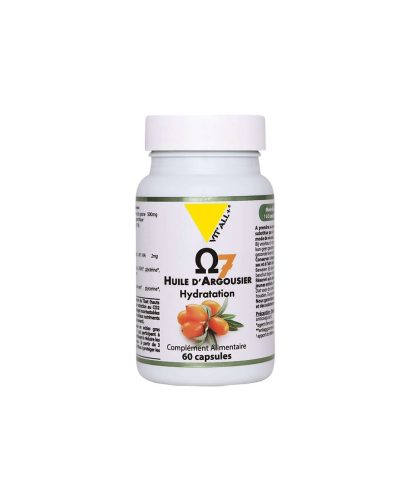 Масло от облепиха - морски зърнастец (източник на омега 3,6,7,9), 500 mg х 60 капсули