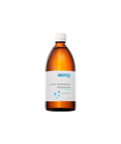 MED Kolloidales Magnesium - Колоиден магнезий 50 PPM - високо концентриран (ниво на чистота 99,99%), 500 ml Vitabay