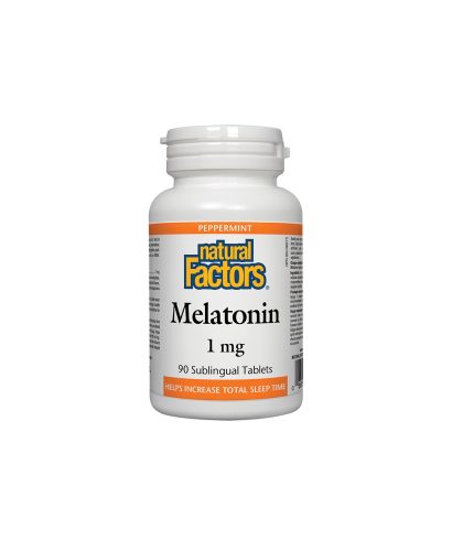 Melatonin/ Мелатонин 1 mg x 90 сублингвални таблетки Natural Factors