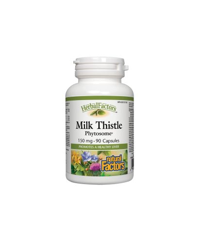 Milk Thistle Phytosome®/Бял трън Фитозоми® 150 mg х 90 Natural Factors