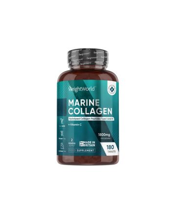 Млада кожа - здрави стави - Хидролизиран морски колаген + Витамин С, 180 таблетки