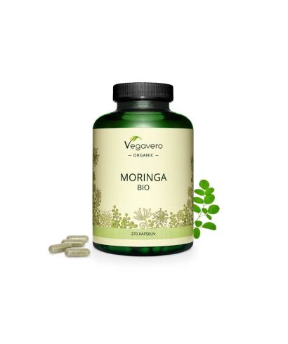 Moringa Bio/ Био Моринга, 270 капсули, 100% Vegan Vegavero
