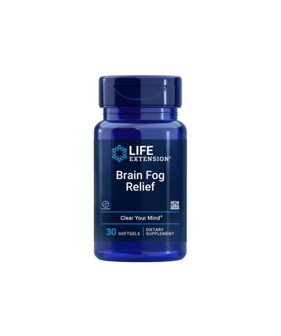 Мозъчна функция- Brain Fog Relief, 30 софтгел капсули