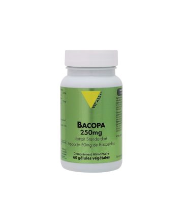 Мозъчна функция и стрес контрол - Бакопа мониери (брахми), 250 mg х 60 капсули