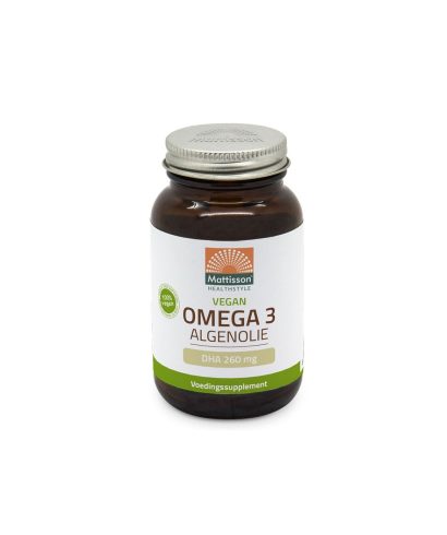 Мозъчна и сърдечна функция - Омега-3 (от водорасли), 60 V капсули Mattisson Healthstyle