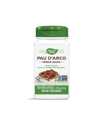 Pau D`Arco Inner Bark/ Мравчено дърво (вътрешна кора) х 100 капсули Nature’s Way