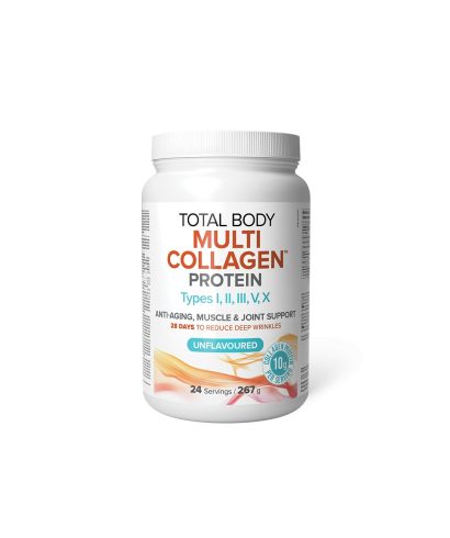 Mулти колаген (говежди, рибешки и пилешки) - Total Body Multi Collagen, 267 g прах  Natural Factors