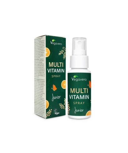 Multi Vitamin Junior/ Мултивитамини за Деца/ Орален спрей, 25 ml, 100% Vegan Vegavero