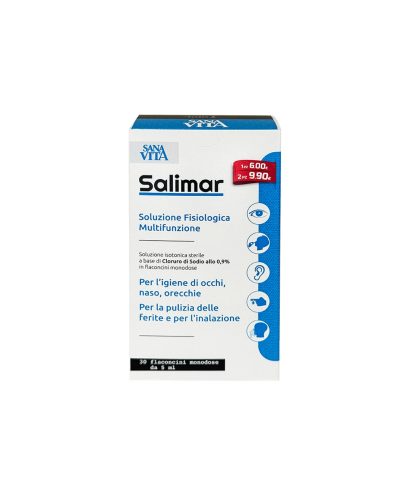 Мултифункционален физиологичен разтвор, 30 флакона х 5 ml