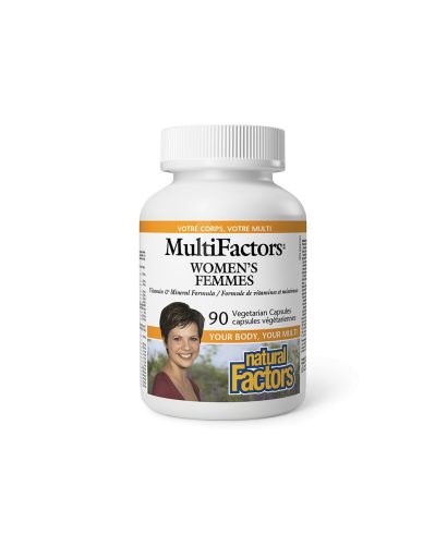 Мултивитамини и Минерали за Жени MultiFactors, 90 V капсули Natural Factors