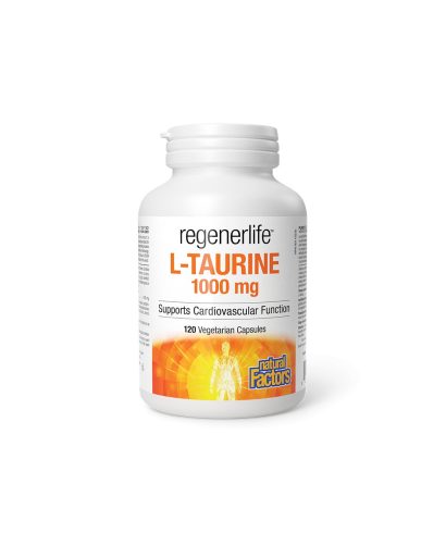 Мускулна и сърдечна функция - RegenerLife™ Л-Таурин, 1000 mg х 120 капсули