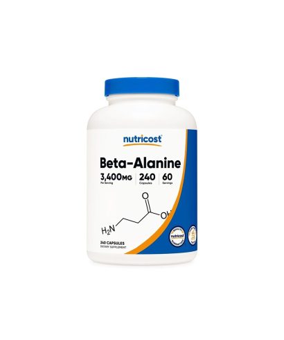 Мускулна маса - Бета аланин (Beta-Alanine), 240 капсули