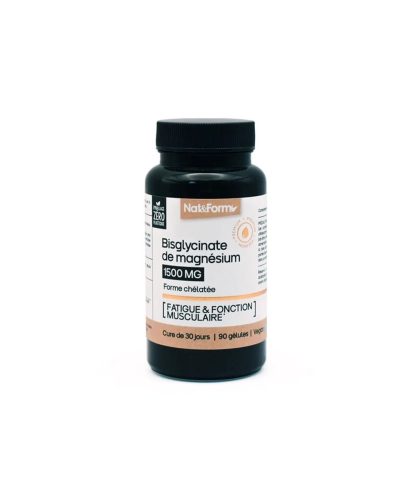 Мускулна, сърдечна и нервна система - Магнезий (бисглицинат), 100 mg х 90 капсули