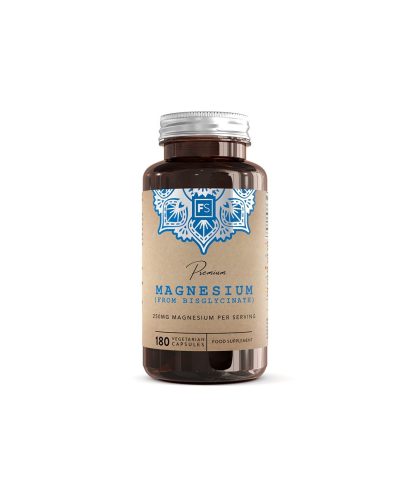 Мускулна, сърдечна и нервна система - Магнезий (бисглицинат), 250 mg х 180 капсули