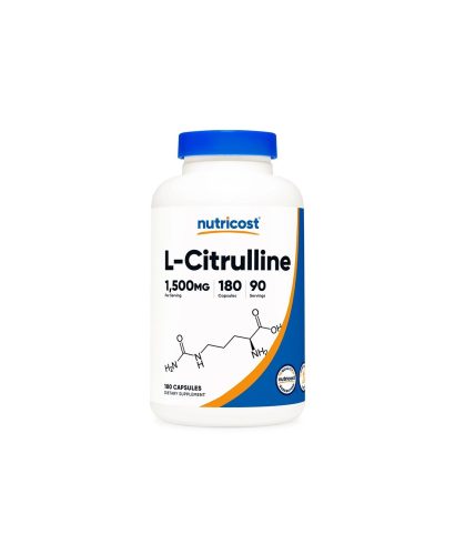 Мускулна сила и сърдечно здраве - L- Цитрулин, 750 mg х 180 капсули
