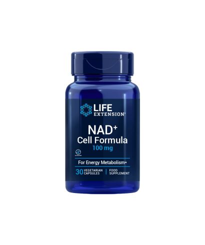 Клетъчно здраве и енергия - NAD+ Cell Formula , 100 mg х 30 капсули