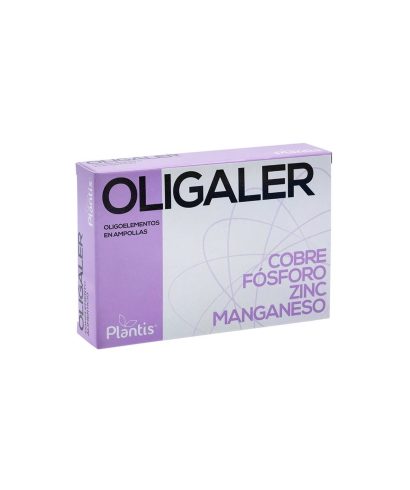 Oligaler Oligoelementos - Мед, фосфор, цинк, манган/ При алергии, 20 ампули за пиене Artesania