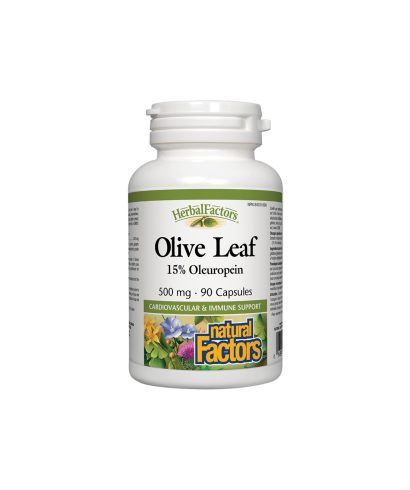 Olive Leaf / Маслина (лист) 500 mg х 90 капсули Natural Factors