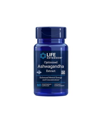 Optimized Ashwagandha Extract/ Ашваганда 125 mg x 60 капсули