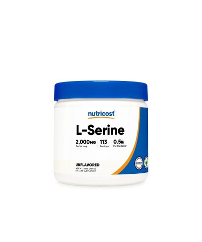 Памет и концентрация - Л-Серин (L-Serine), 227 g прах
