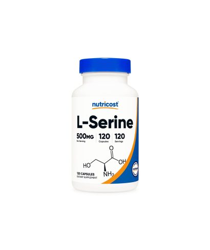 Памет и концентрация - Л-Серин (L-Serine), 500 mg/120 капсули Nutricost