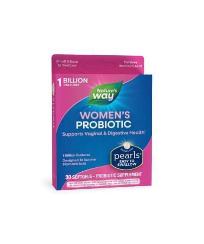Pearls® Probiotic Women`s/ Пърлс® Пробиотик за жени 1 млрд. активни пробиотиици х 30 софтгел капсули