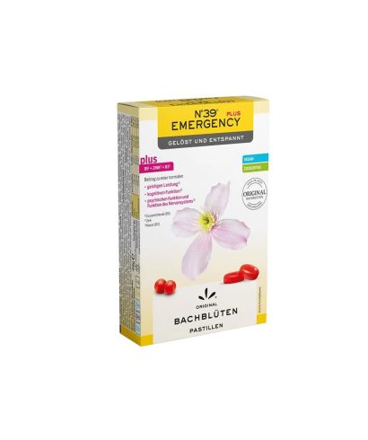 Пастили на д-р Бах-N°39 Спешни случаи, 50 g (~40 броя) Lemon Pharma
