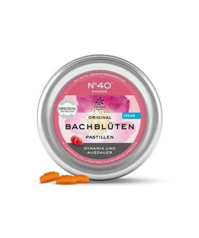 Пастили на д-р Бах - N°40 Енергия, 50 g (~ 40 броя) Lemon Pharma