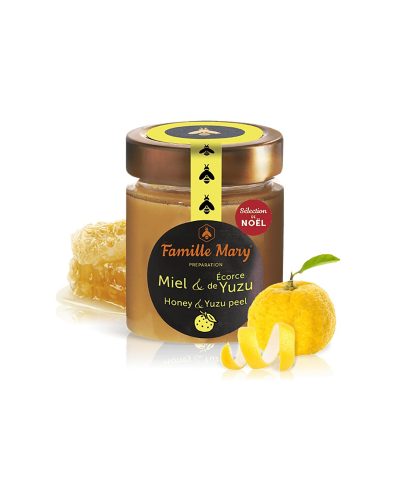 Пчелен мед от френски цветя и кора от Юзу, 170 g
