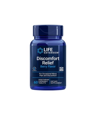PEA Discomfort Relief/ ПЕА (Палмитоилетаноламид) 600 mg х 60 дъвчащи таблетки