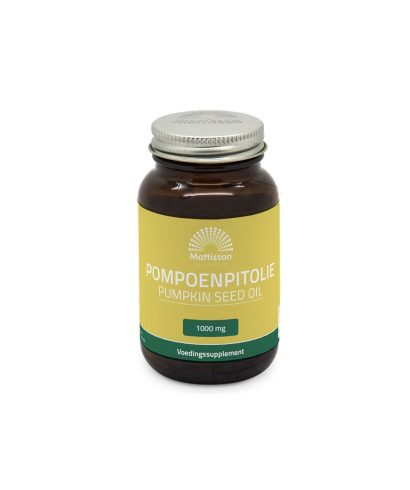 Пикочен мехур - Масло от тиквено семе + витамин Е, 60 капсули Mattisson Healthstyle
