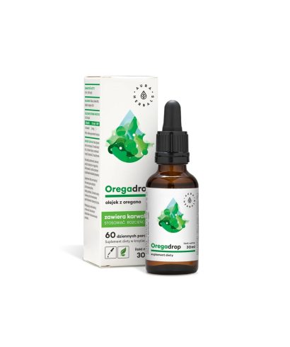 Подпомага стомашно-чревния тракт и дихателната система - Риган (масло), 30 ml капки  Aura Herbals