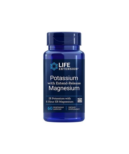 Potassium with Extend-Release Magnesium/ Калий и Магнезий с удължено освобождаване х 60 капсули