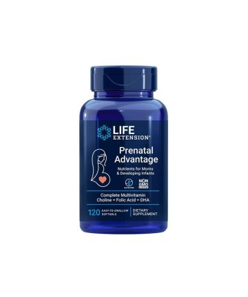 Prenatal Advantage - Мултивитамини за бременни и кърмачки, 120 софтгел капсули