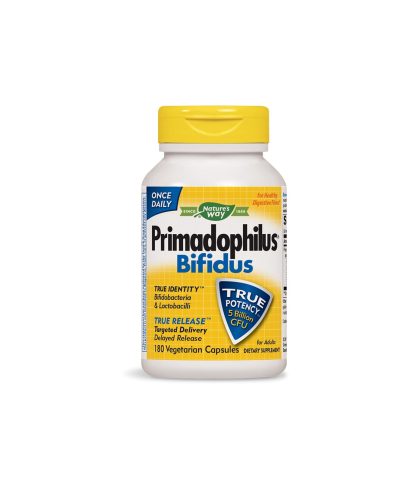 Primadophilus Bifidus - Примадофилус Бифидус 5 млрд. активни пробиотици, 180 капсули Nature’s Way