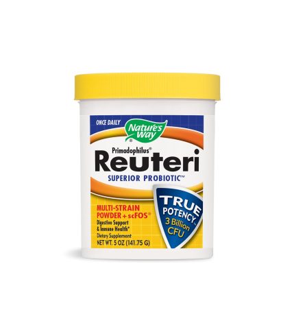 Primadophilus Reuteri - Примадофилус Реутери, 3 млрд. активни пробиотици (пудра), 141.75 g Nature’s Way