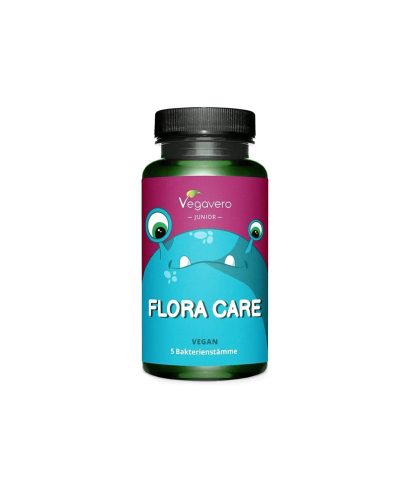 Пробиотици за деца - Flora Care Junior, 75 g прах Vegavero