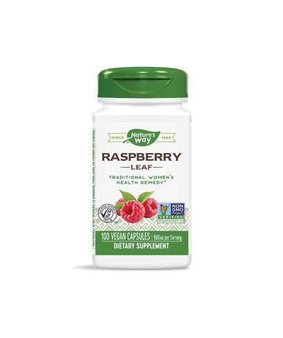 Raspberry Leaf/ Малина (лист) 450 mg x 100 капсули Nature’s Way