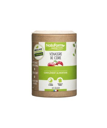 Редукция на теглото - Ябълков оцет 270 mg, 60 капсули