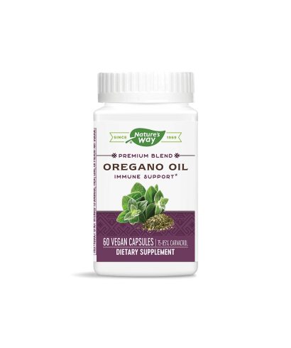 Oregano Oil 75-85% Carvacrol/ Риган масло х 60 капсули Nature’s Way