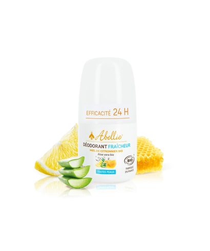 Рол-он дезодорант с Био пчелен мед, лимон и алое вера, 50 ml