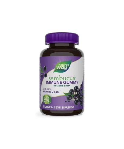 Sambucus Gummies/ Самбукус x 60 желирани таблетки Nature’s Way