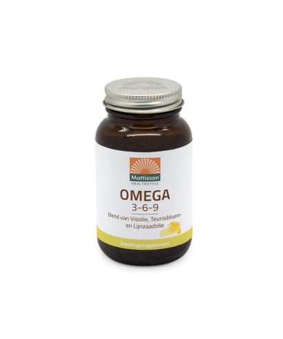 Сърдечна и мозъчна функция - Омега-3-6-9, 60 капсули Mattisson Healthstyle