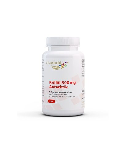 Сърдечно-съдова система - Антарктически крил, 500 mg x 100 капсули