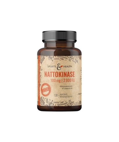 Сърдечно-съдова система - Натокиназа 100 mg/ 2000 FU, 130 капсули Sports & Health Solutions