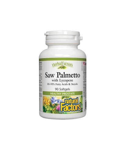Saw Palmetto with Lycopene/ Сао Палмето с Ликопен х 90 софтгел капсули Natural Factors