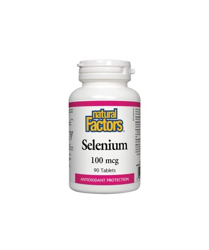 Selenium/ Селен 100 mcg x 90 таблетки Natural Factors