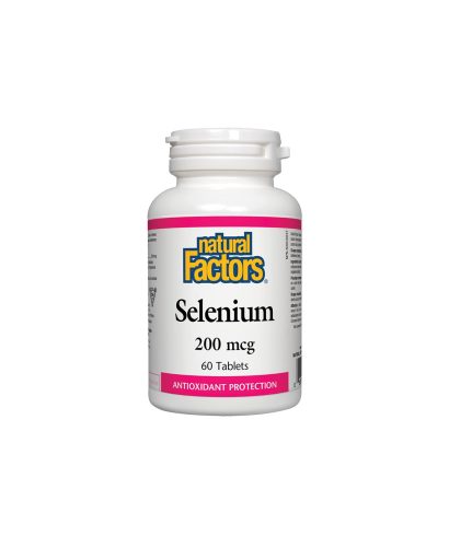 Selenium / Селен, 200 mcg х 60 таблетки Natural Factors