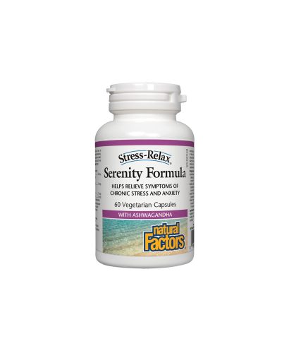 Serenity Formula - Антистрес Формула, 60 капсули Natural Factors