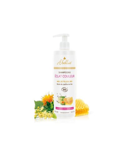 Шампоан за боядисана коса с шафраново масло и мед, 400 ml